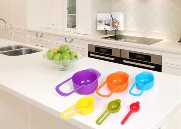 Measuring Cups and Spoons - 6 Pcs Set