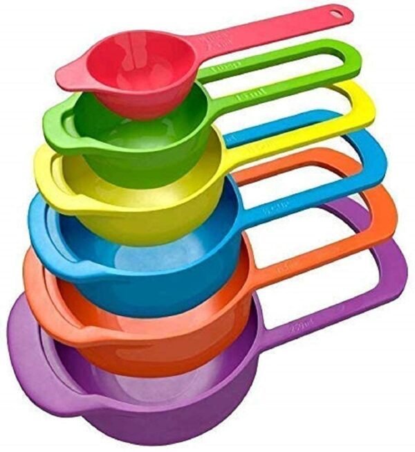 Measuring Cups and Spoons - 6 Pcs Set