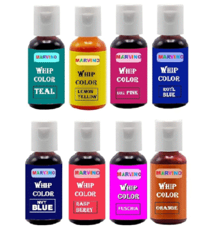 Whip Color Set Of 8