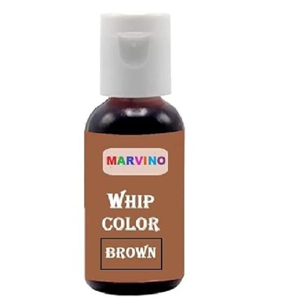 Brown Whip Colors Edible Food Colours