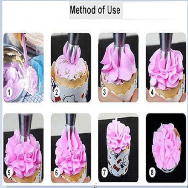 CAKE DECORATION NOZZLES