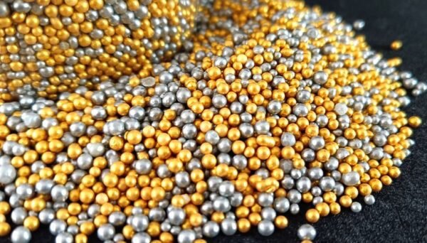 Silver & Golden Small Balls Sprinkles