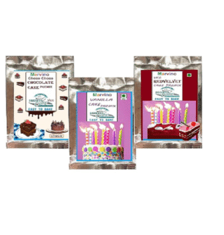PREMIX COMBO 3 VANILA , CHOCOLATE ,RED VELVET