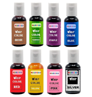 Whip Color Set Of 8