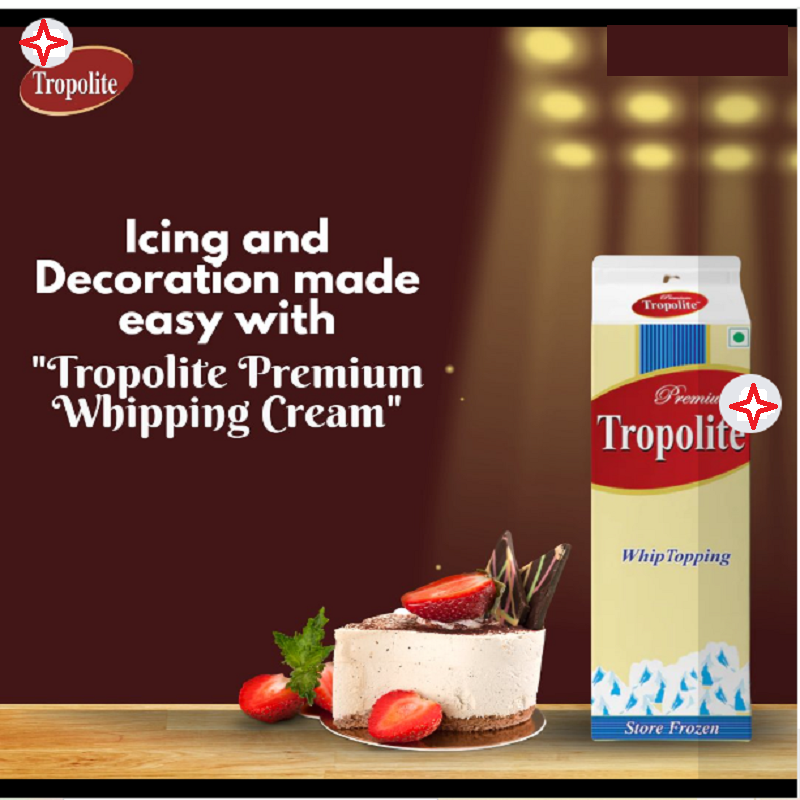 Tropolite Premium Whipped Topping Cream 1kg