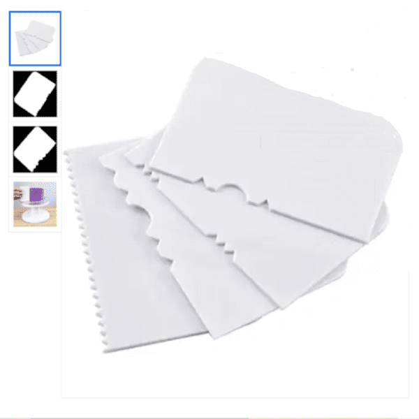 White Scraper 4 pcs