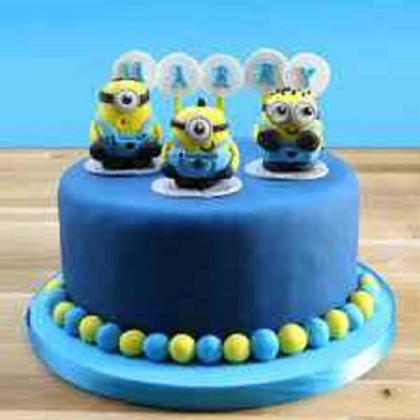 Blue Fondant