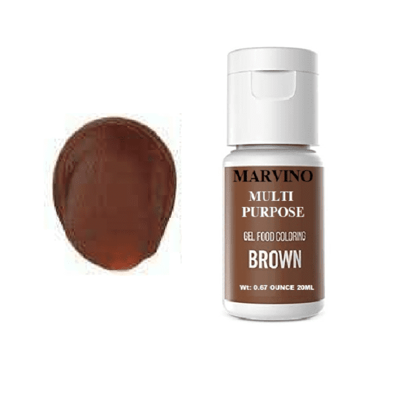 Brown Gel Food Colour