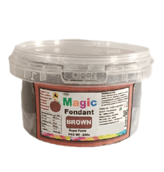 Brown Fondant