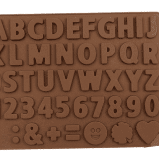 Alphabet Letters Numbers Mould