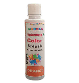 Orange Splashing Smash Color