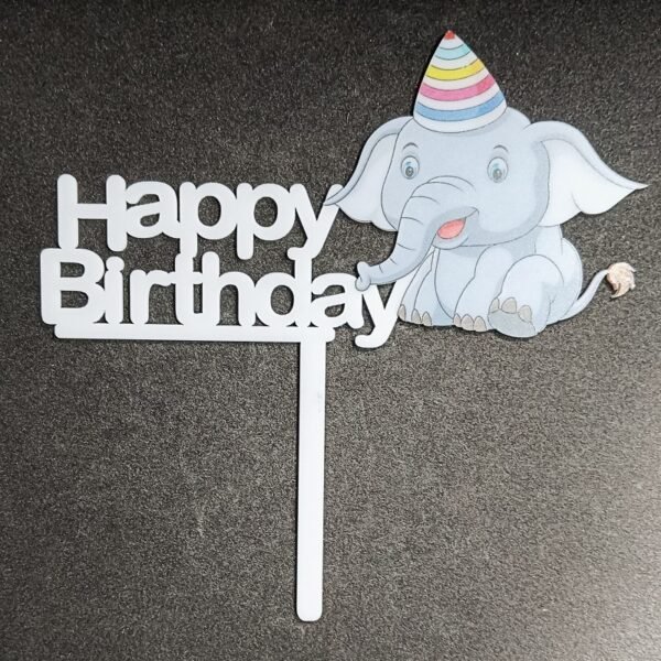 Elephant Cake Topper