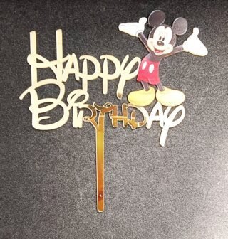 Cartoon Cake Topper