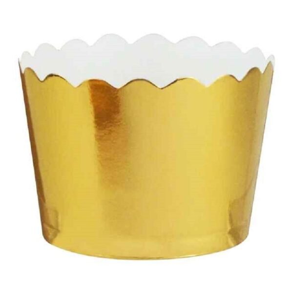 metallic gold color PAPER CUP