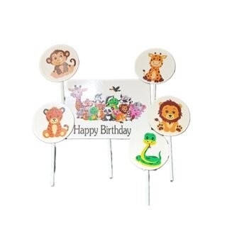 animals cake topper