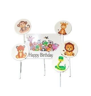 animals cake topper