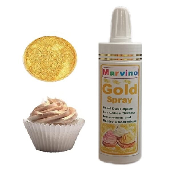 Gold Food Dust Spray