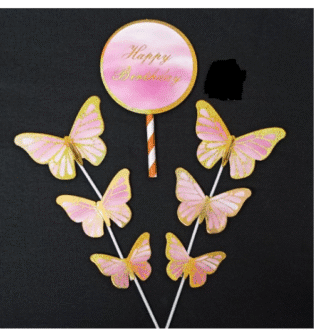 happy birthday cake topper