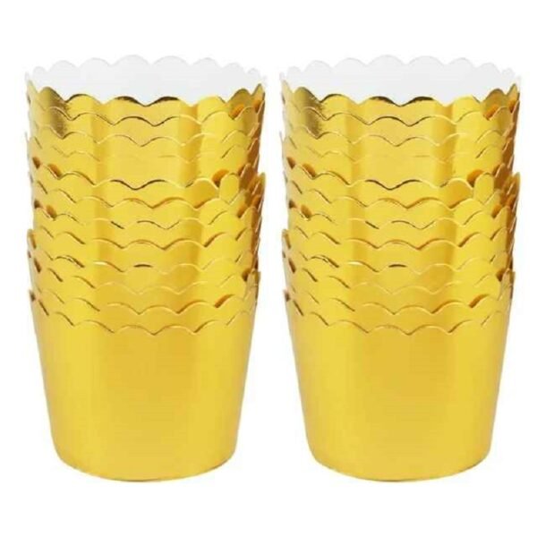 metallic gold color PAPER CUP 2