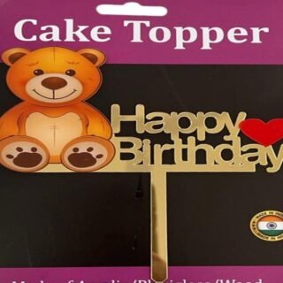 Happy Birthday Cake Topper