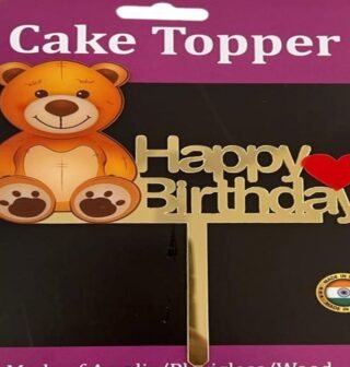 Happy Birthday Cake Topper