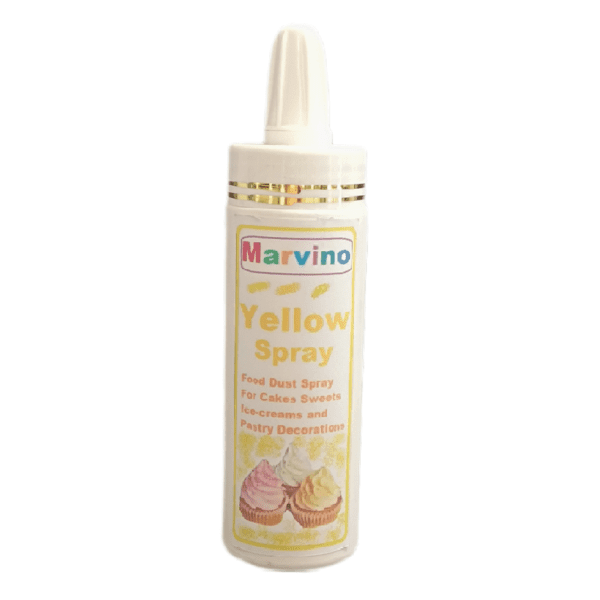 Yellow Food Dust Spray