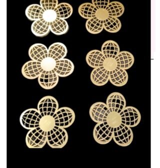 FLOWER GOLDEN TOPPER
