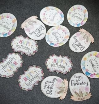 Edible Birthday Tag