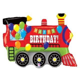 Train Foil Balloon