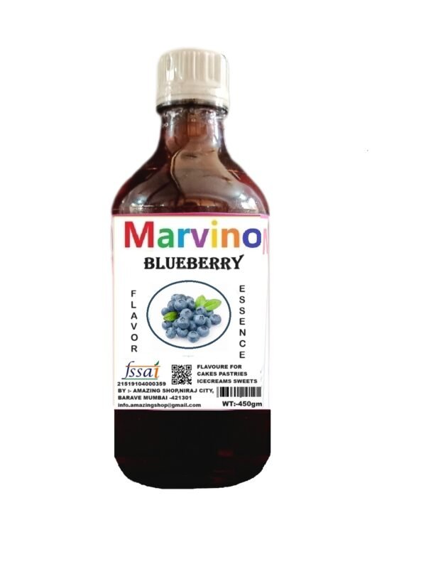 BLUEBERRY marvino 450 GRAMS ESSENCE BOTTLE PERFECT1