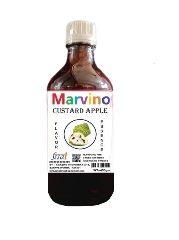 CUSTARD APPLE marvino 450 GRAMS ESSENCE BOTTLE PERFECT1