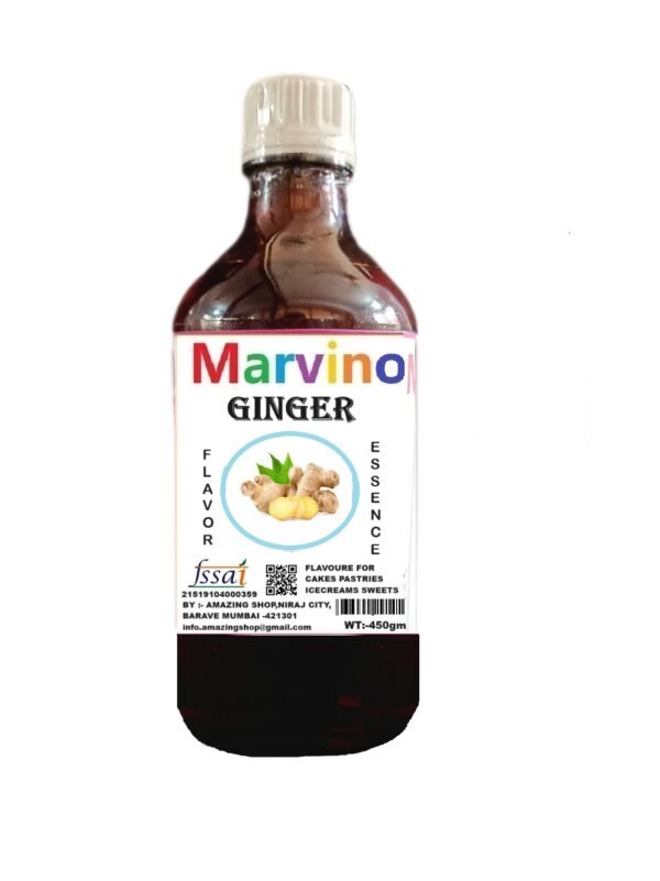 GINGER marvino 450 GRAMS ESSENCE BOTTLE