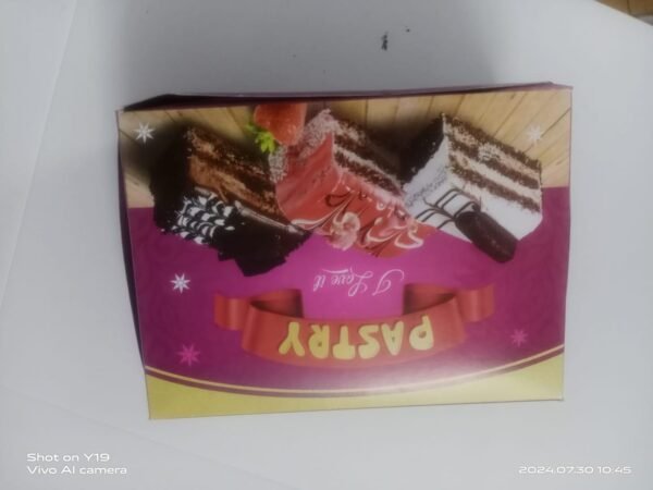 Pastry box cake box 5*7*3 (pack of 50pcs) - Image 2