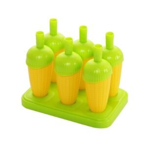 6pcs amazing ice-fruit-candy ice-cream-kulfi maker mold with stand