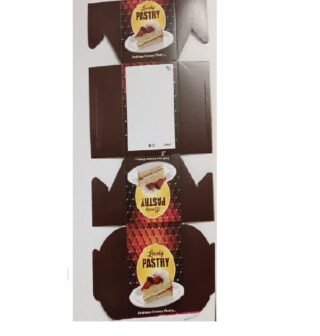 Cake Pastry Packing box (3*4*3) FOR 1 Pastry Cake Capacity(pack of 100 )