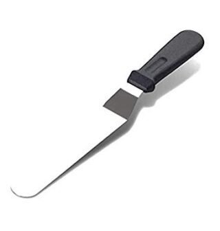 6" Angular Stainless Steel Cake Knife/Spatula Stainless Steel Cake Server  (Silver, Pack of 1)