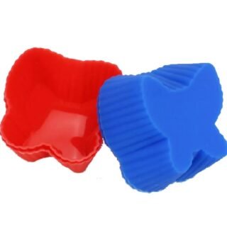 Silicone Cake Butterfly Mould 6 (Pack of 1)MULTICOLOUR