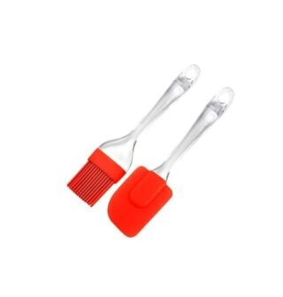 OIL SPATULA FOR COOKING SILICONE Flat Pastry Brush (Pack of 1)