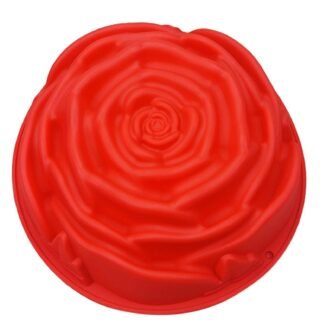 Silicone Cake Rose Mould 2 (Pack of 1)MULTICOLOUR