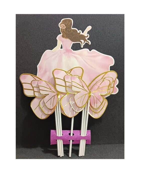 Cartoon Topper for Birthday Cake Topper (multicolour Pack of 4) - Image 2