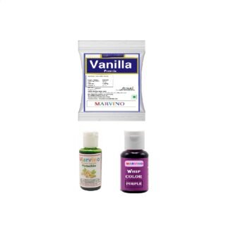 Discover the Delight of Vanilla Premix 125G with Pista Purple Colour