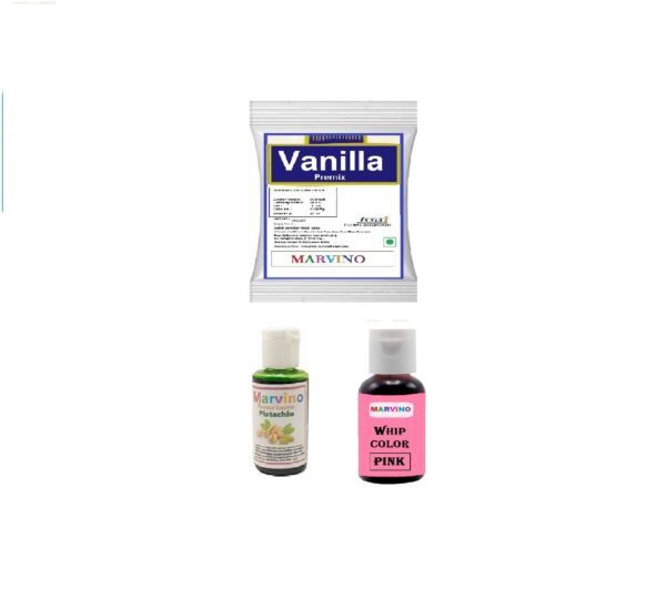 Delight in Vanilla premix with Our Pink Colour