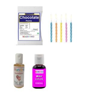 Indulge in Delight: Chocolate Premix with Candle