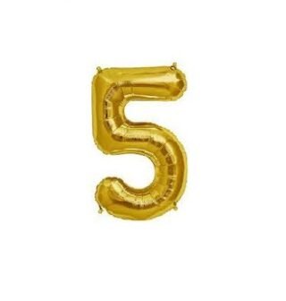 Celebrate in Style with Our 5 Number Foil Balloon