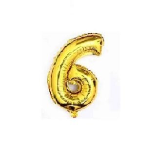 Celebrate in Style with Our 6 Number Foil Balloon