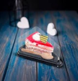 10pcs Triangle Cake Container