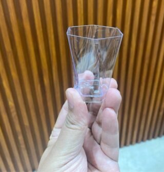 10pcs Mousse Hexa Shots Glass (60 ml)