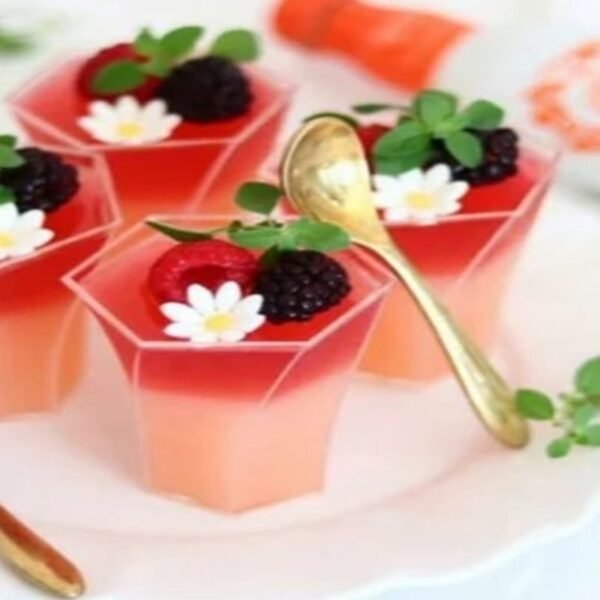 10pcs Mousse Hexa Shots Glass (60 ml) - Image 3