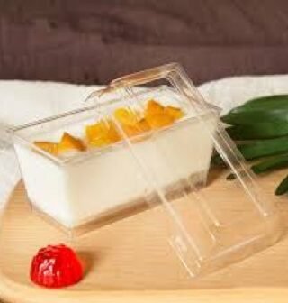 10pcs Mousse Dessert container (with lid)