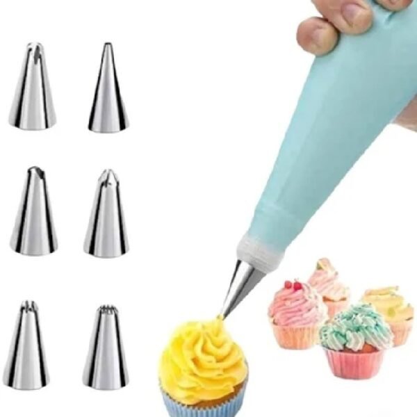 Cake Nozzle Set (6 pcs) - Image 2